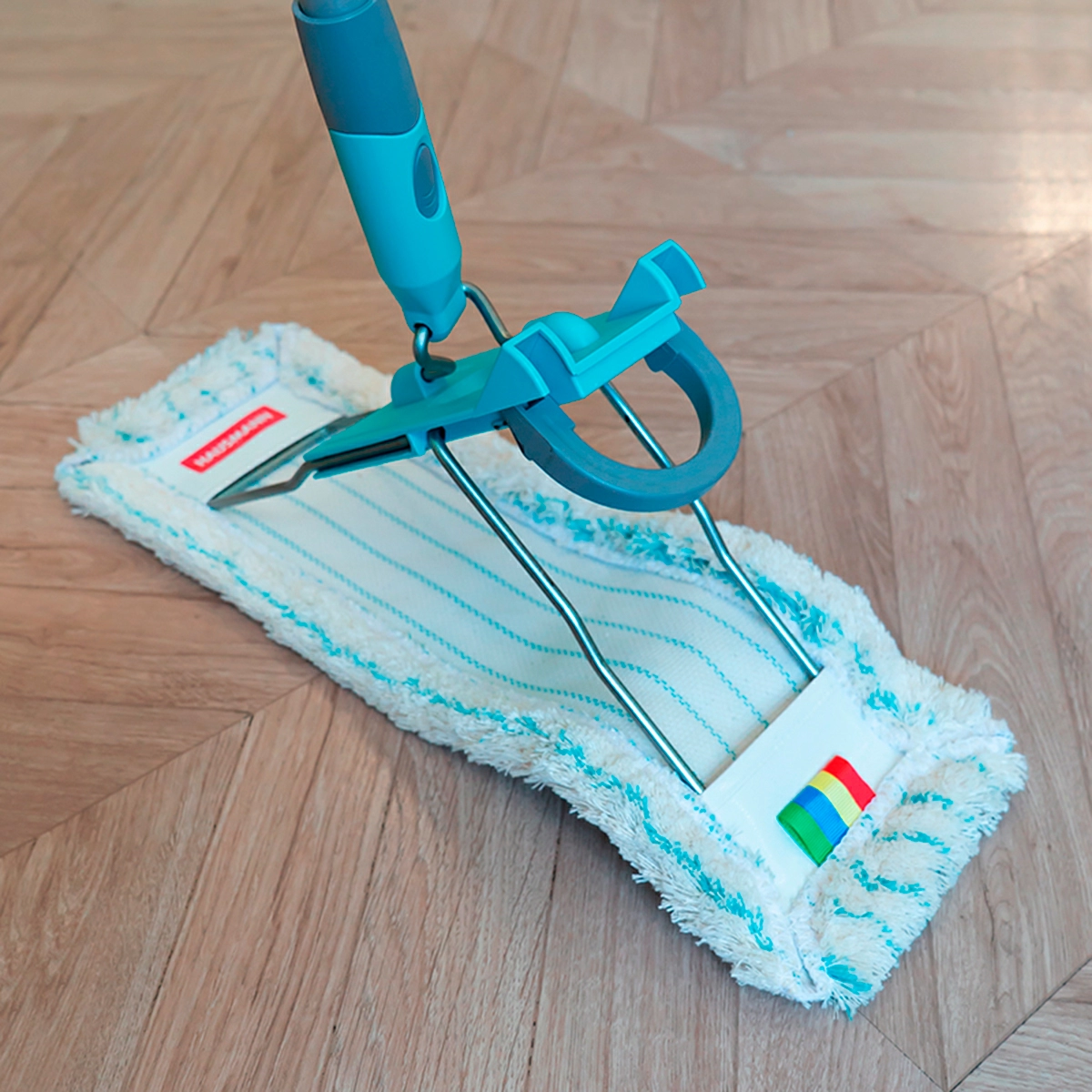 Насадка с цветовой маркировкой для швабры Hausmann Professional Telescopic, 47 см для профессиональной уборки* фото 3