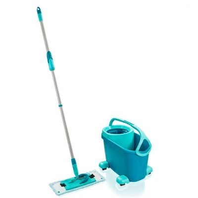 Комплект для влажной уборки Leifheit Clean Twist M Ergo швабра и ведро на колесиках