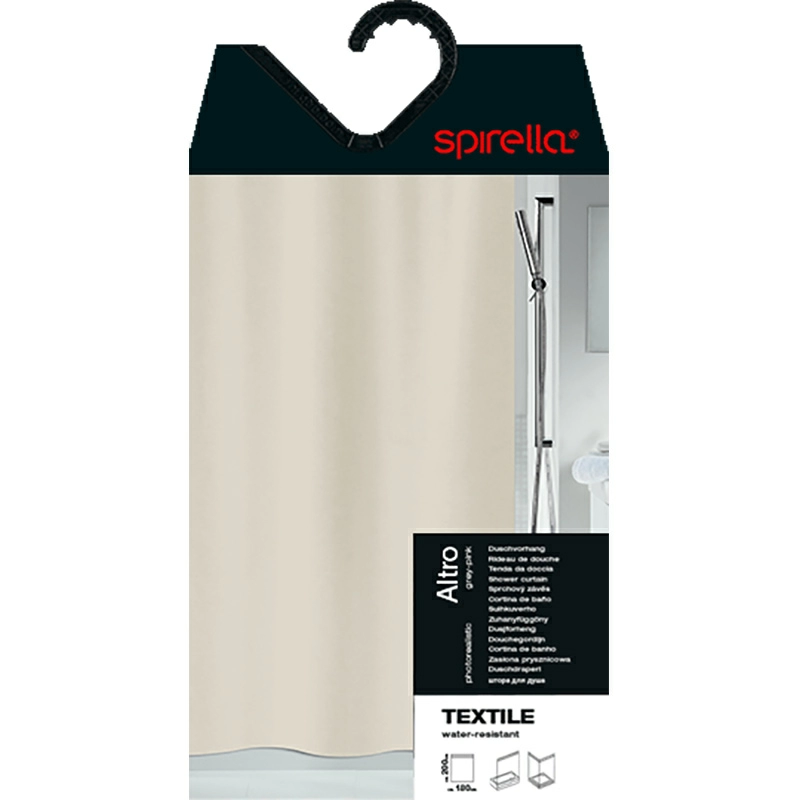 2 Штора для ванной комнаты Spirella Altro фото 2