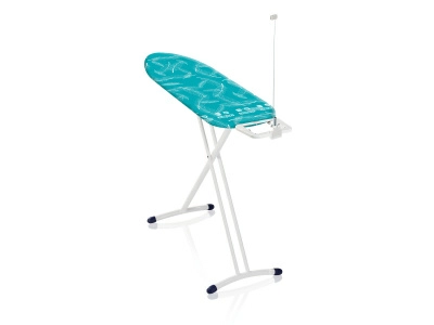 Полноразмерное изображение Гладильная доска Leifheit Airboard Solid Plus M 120х38см, цвет зеленый