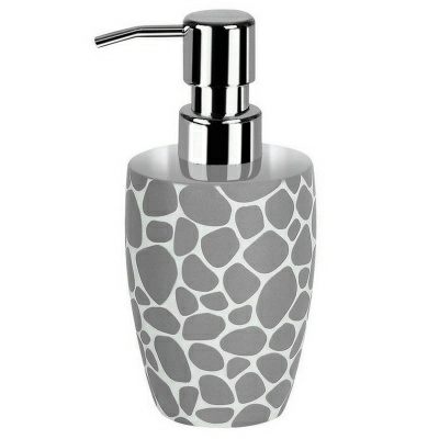 Дозатор для жидкого мыла Darwin Pebble Spirella, серый