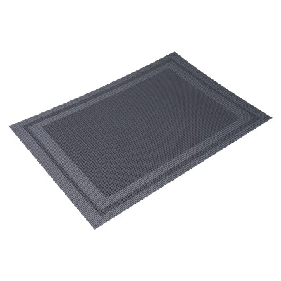 1 Салфетка сервировочная Zapel Frame silver stripe