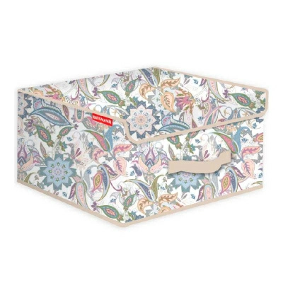 1 Кофр для хранения Hausmann Paisley 30x30x16см, бежевый