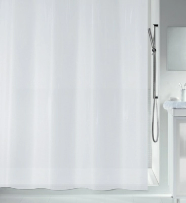1 Штора для ванной комнаты Spirella Bio white