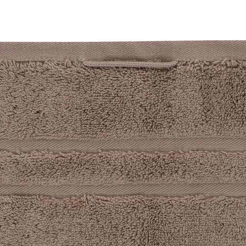 4 Полотенце махровое Pappel Cirrus/S 50x100, хаки фото 4