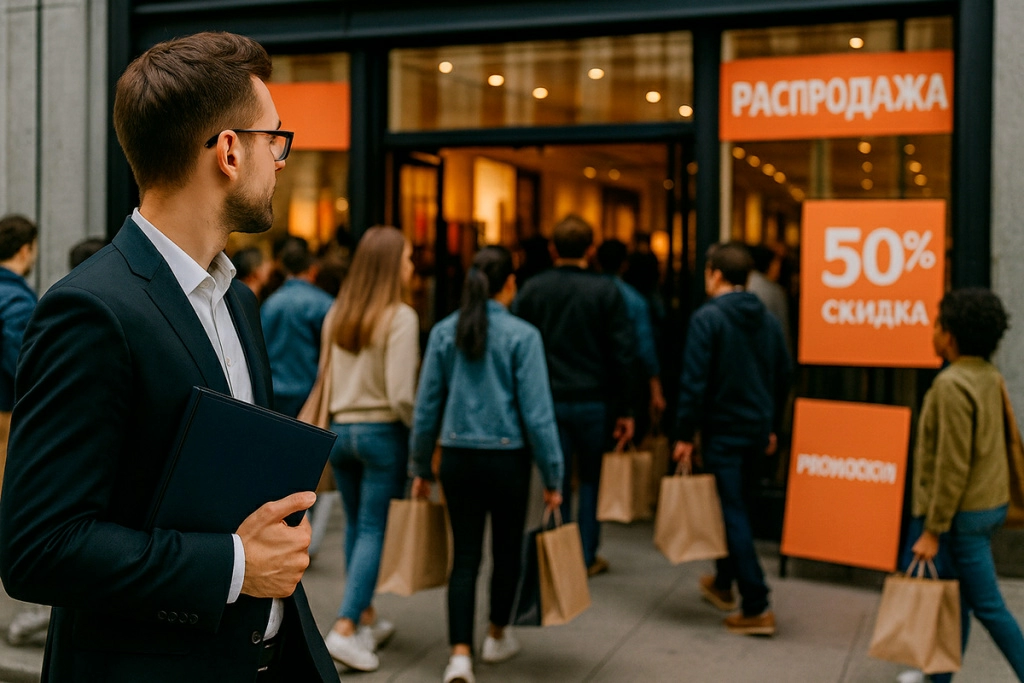 Проведение акций по привлечению клиентов в магазин