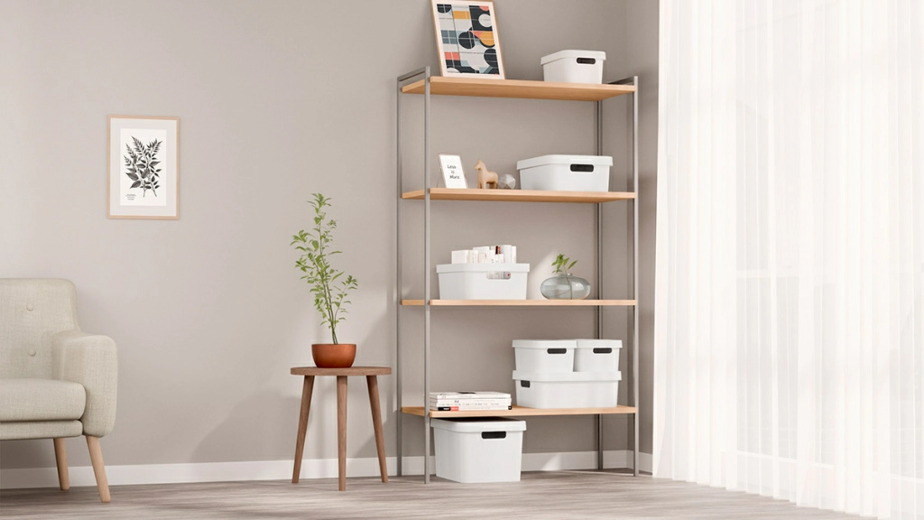 Короба для хранения с крышкой Ambientа