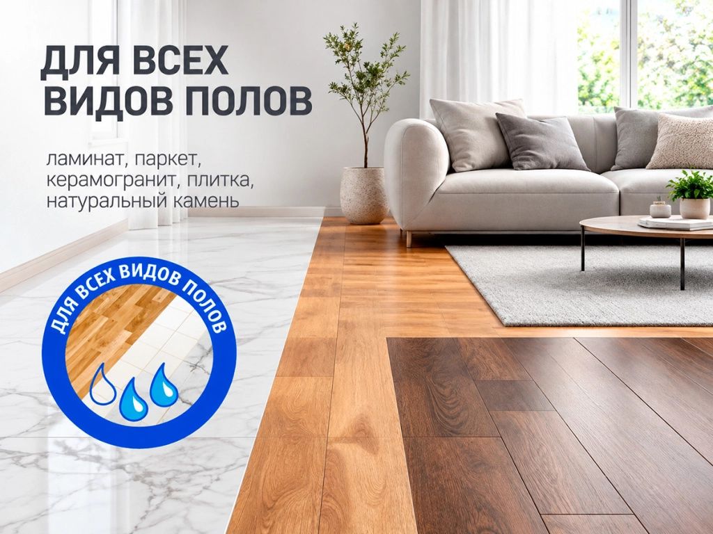 Гель для все типом полов