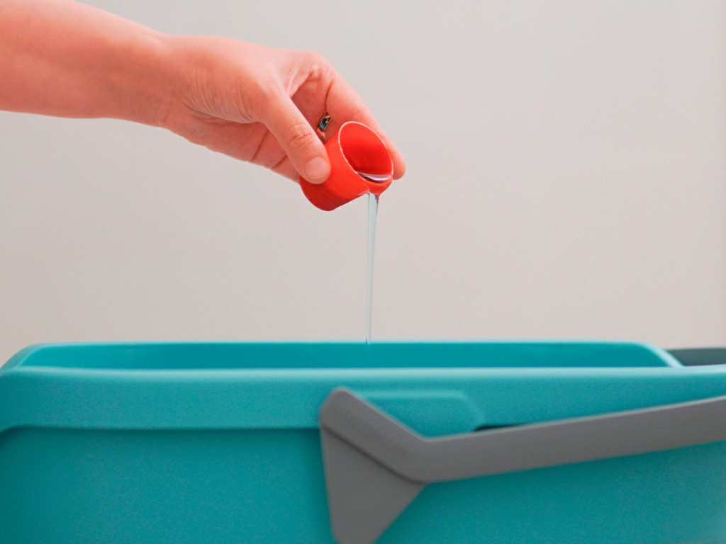 Гель для пола наливаем