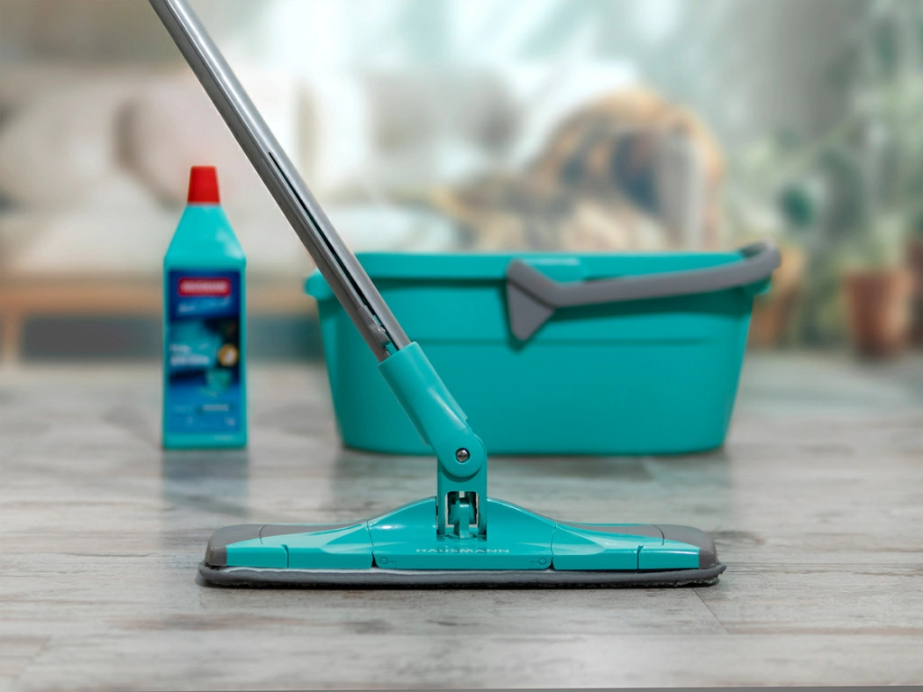 Швабра с встроенным отжимом HM‑67