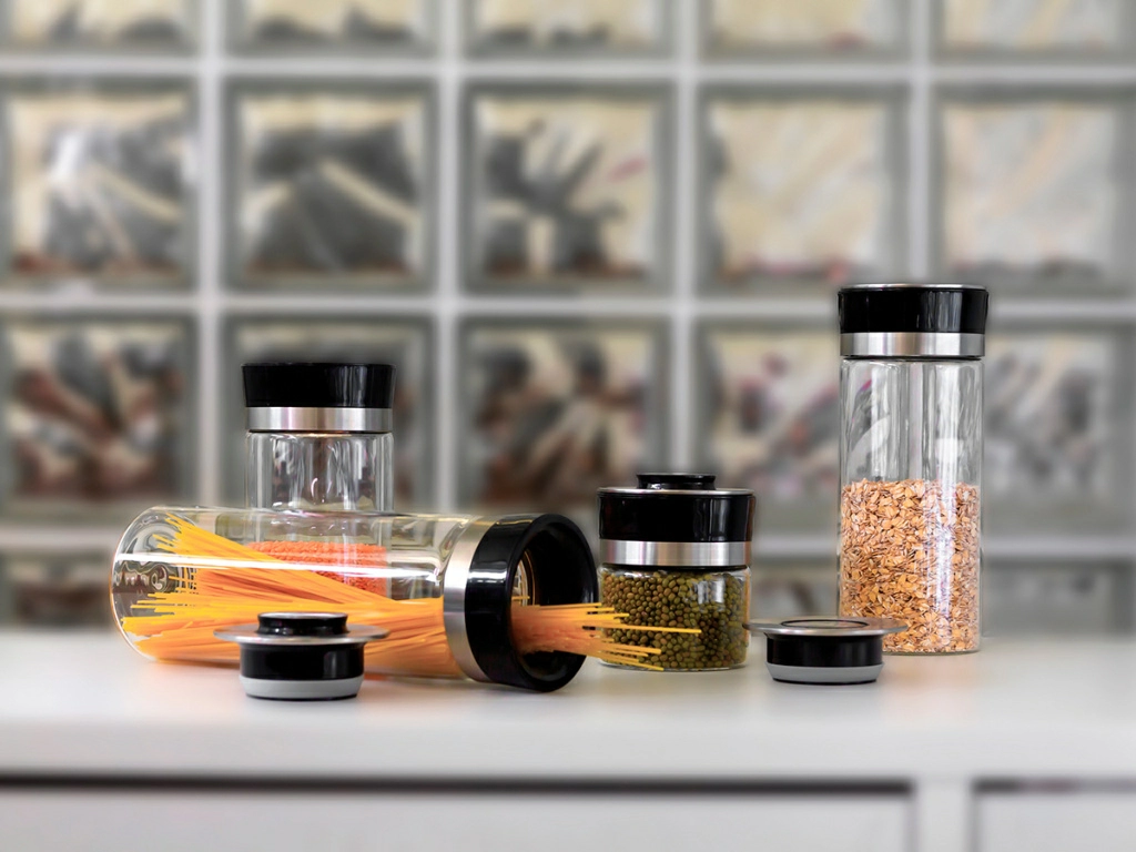 Банки для сыпучих продуктов Hausmann