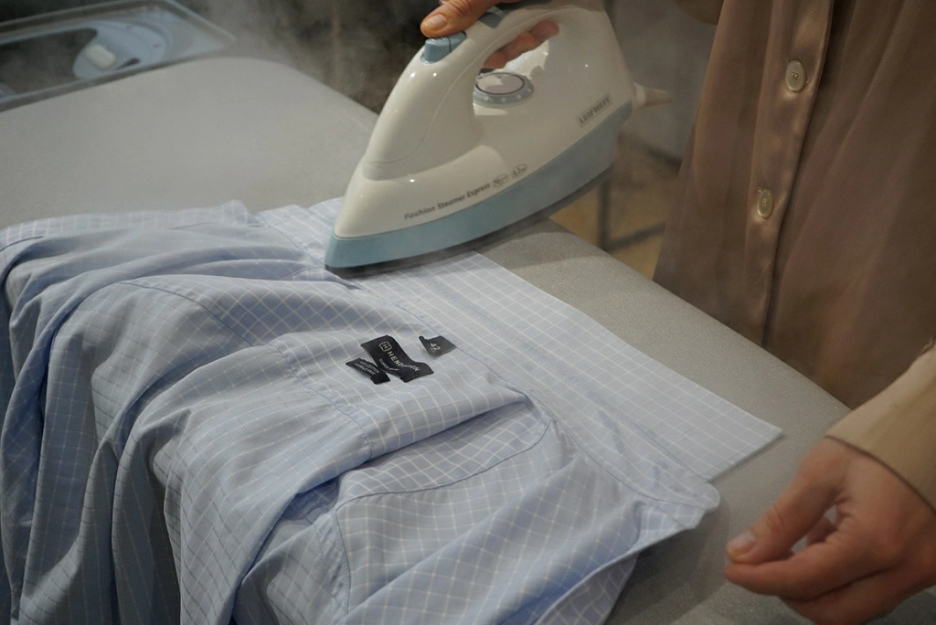 Как правильно гладить воротник