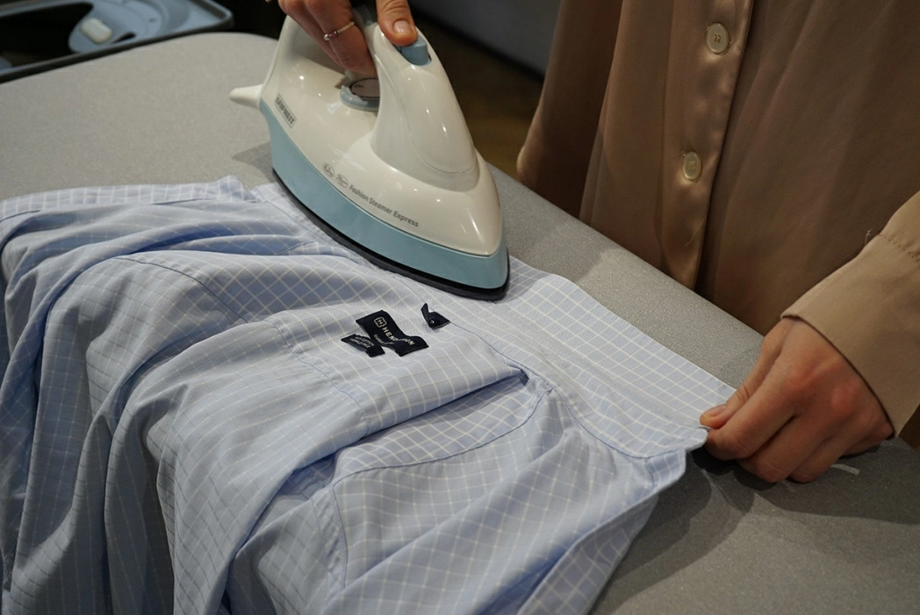 Как правильно гладить воротник