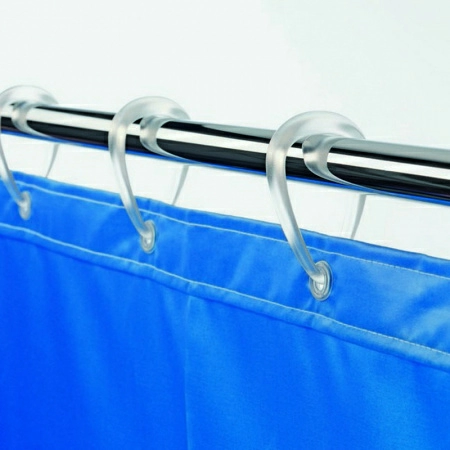 1 Кольца для штор Spirella Drop, 12шт, пластик, цвет прозрачный фото 1