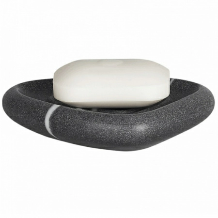Мыльница Spirella Etna Stone, цвет серый фото 1