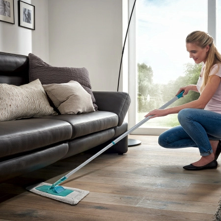 Швабра с телескопической ручкой для влажной уборки Leifheit Classic XL фото 2