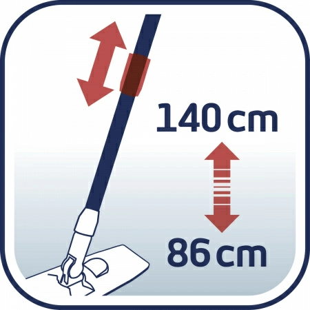 Швабра с телескопической ручкой для влажной уборки Leifheit Classic XL фото 14