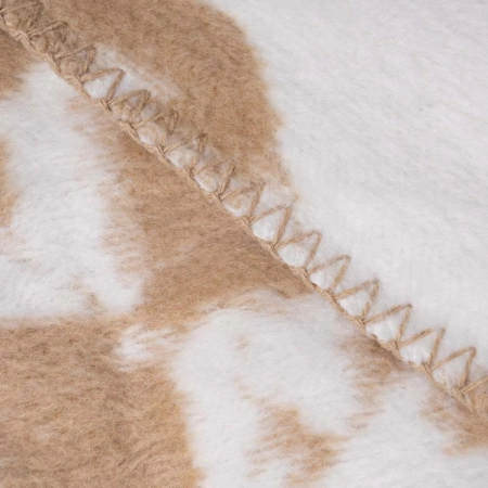 Плед 200x220см Pappel Cotton, бежевый фото 4