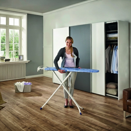 Гладильная доска с электроподключением Leifheit Airboard Compact Plus M 120х38см фото 8