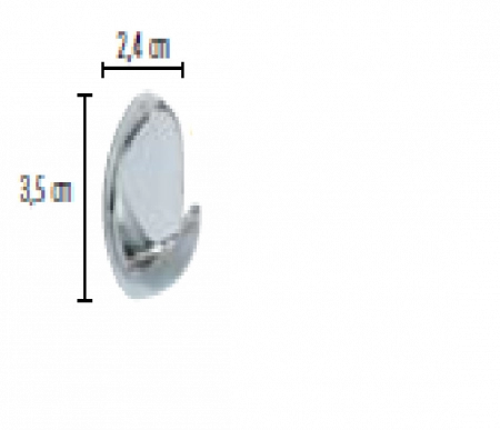 Набор крючков Spirella, 3шт, цвет серебро фото 2