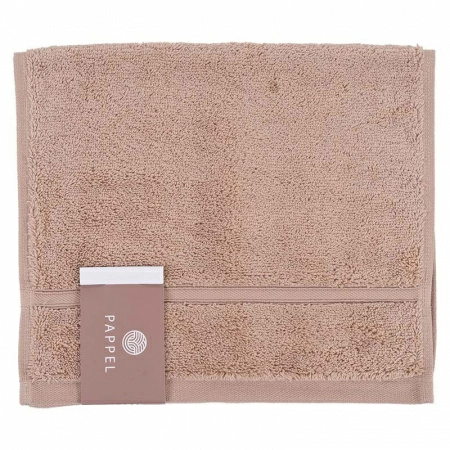 Полотенце махровое Pappel Cirrus/S 30x50см, цвет бежевый фото 2