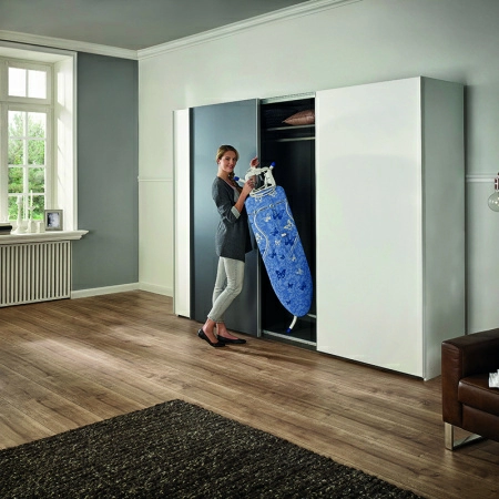 Гладильная доска с электроподключением Leifheit Airboard Compact Plus M 120х38см фото 7