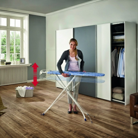 Гладильная доска с электроподключением Leifheit Airboard Compact Plus M 120х38см фото 6