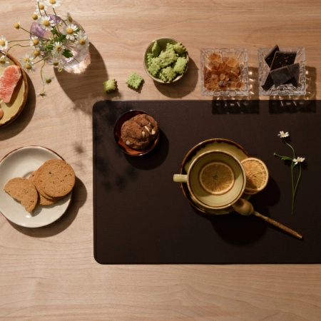 Салфетка сервировочная Zapel Eco Leather brown фото 5