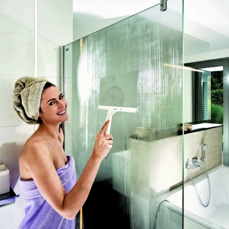 Водосгон Leifheit Hausrein для чистки душевых кабин фото 4