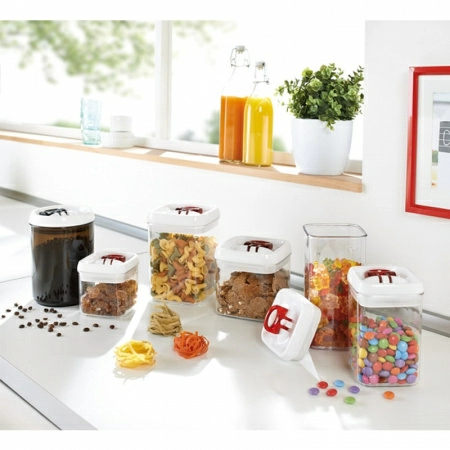 2 Контейнер квадратный для хранения Leifheit Fresh&Easy 1,6л фото 2