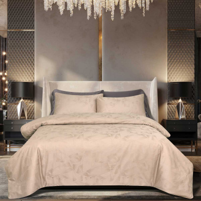 Комплект постельного белья 1,5-спальный Pappel Jacquard Sand