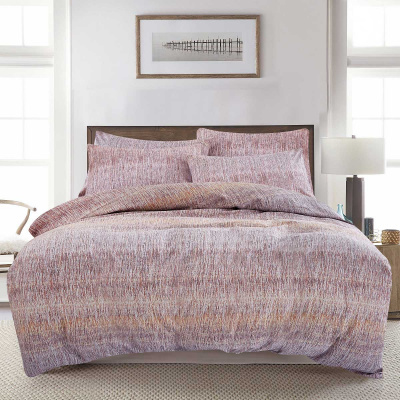 Комплект постельного белья семейный Pappel Lilac Net ripple