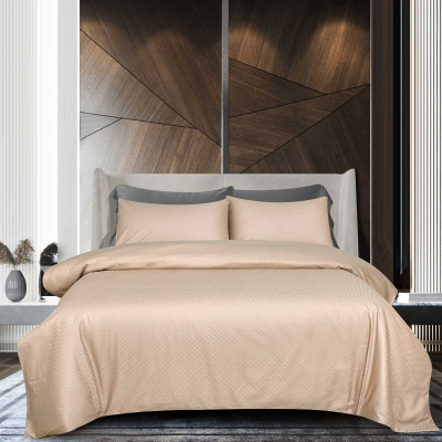 Комплект постельного белья 1,5-спальный Pappel Jacquard sweet gold