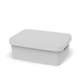 Ящик для хранения 11л Ambient Folk, светло-серый фото 1