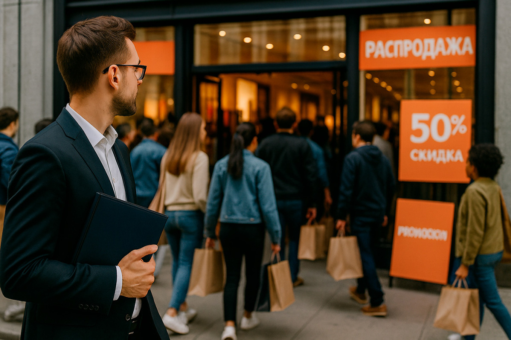 Проведение акций по привлечению клиентов в магазин