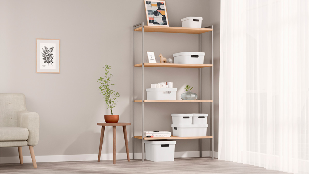 Короба для хранения с крышкой Ambientа