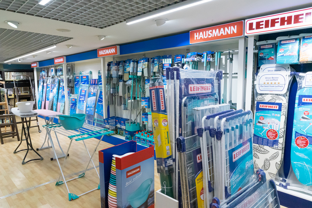 Пример выкладки товара в магазине «ЕвроДом» Россия, г. Москва