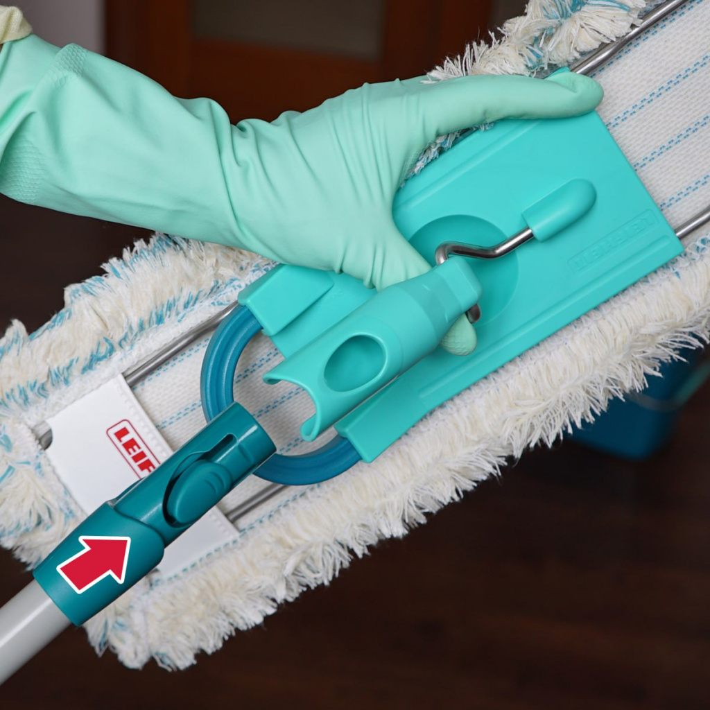 Click-система расширяет функциональные возможности швабры арт. 55023