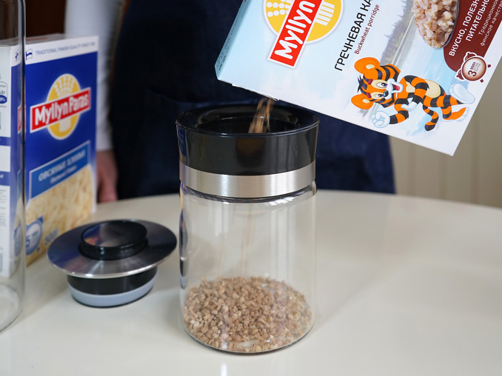 Идеальный вариант для хранения крупы