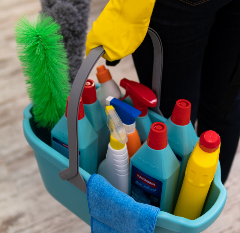 Ведро прямоугольное с ручкой Hausmann 12 л