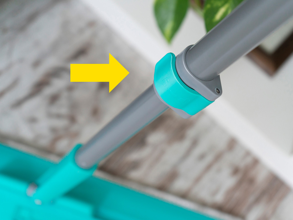 Механизм фиксации телескопической ручки