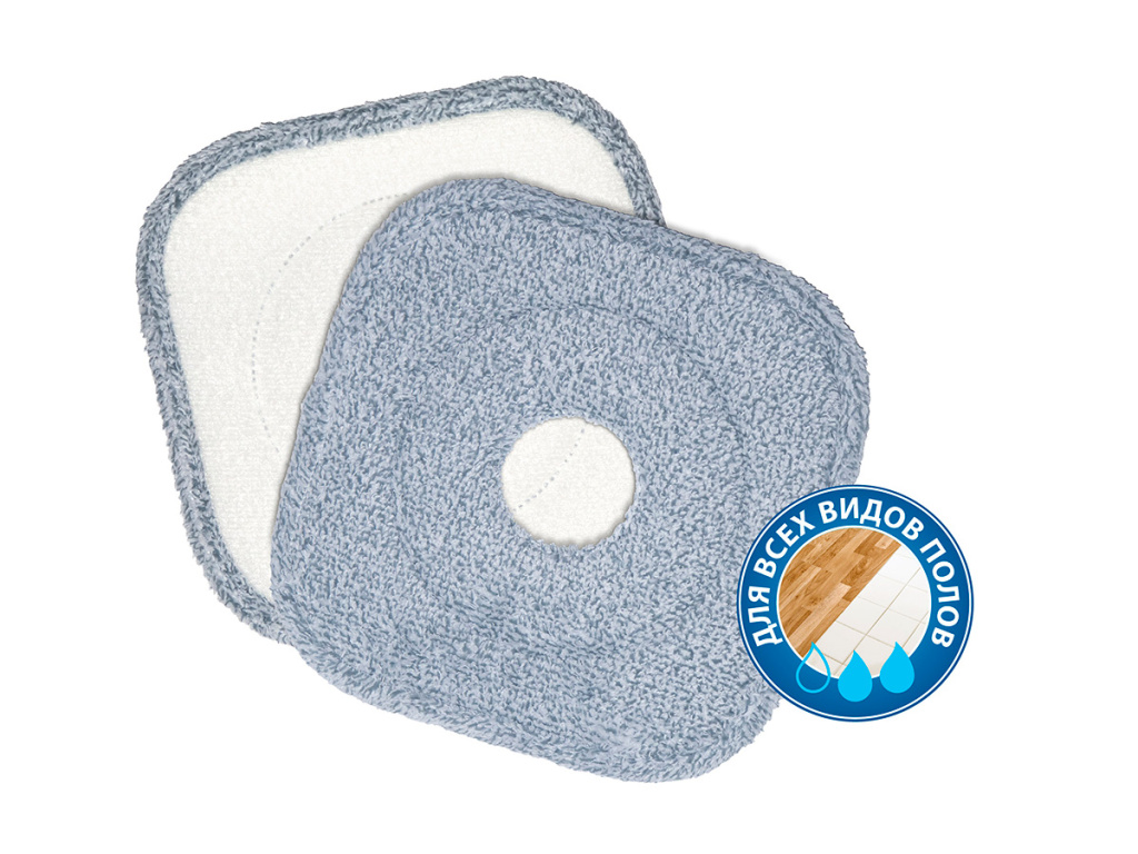 Круглая насадка для швабры с отжимом