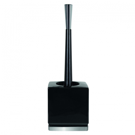 Ерш для унитаза Spirella Rоma, черный с серебром фото 1