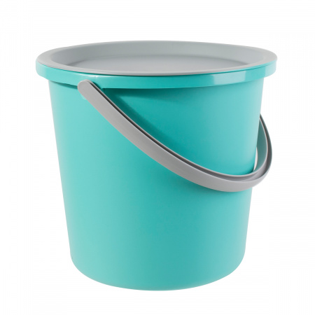 Набор Hausmann Peak: ведро 13л, таз 4л, крышка фото 1