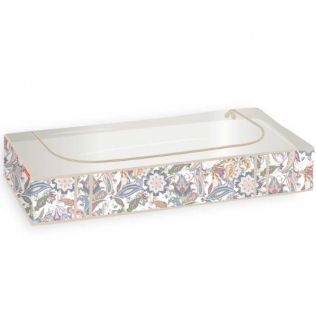 Кофр для хранения Hausmann Paisley 100x50x15см, бежевый фото 1