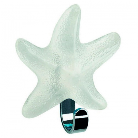 Крючок Spirella Starfish, цвет белый фото 1