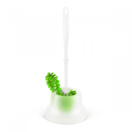 Ершик для унитаза Акор SoftFlex, салатовый фото 1
