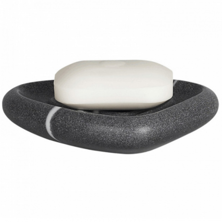 Мыльница Spirella Etna Stone, цвет серый фото 1