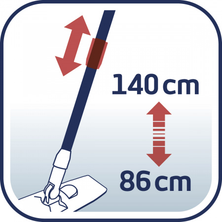 Швабра с телескопической ручкой для влажной уборки Leifheit Classic XL фото 14