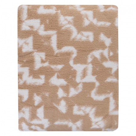 Плед Pappel Cotton 150x200см, бежевый фото 2